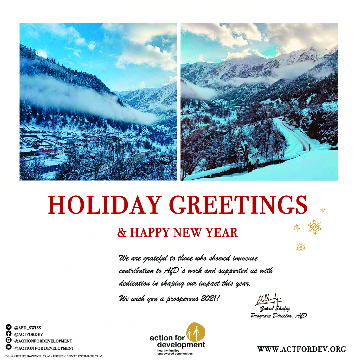 You are currently viewing AfD December 2020 Newsletter